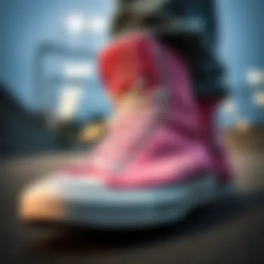 Magnificent The Aesthetic and Functional Appeal of Men's Pink High Top Converse