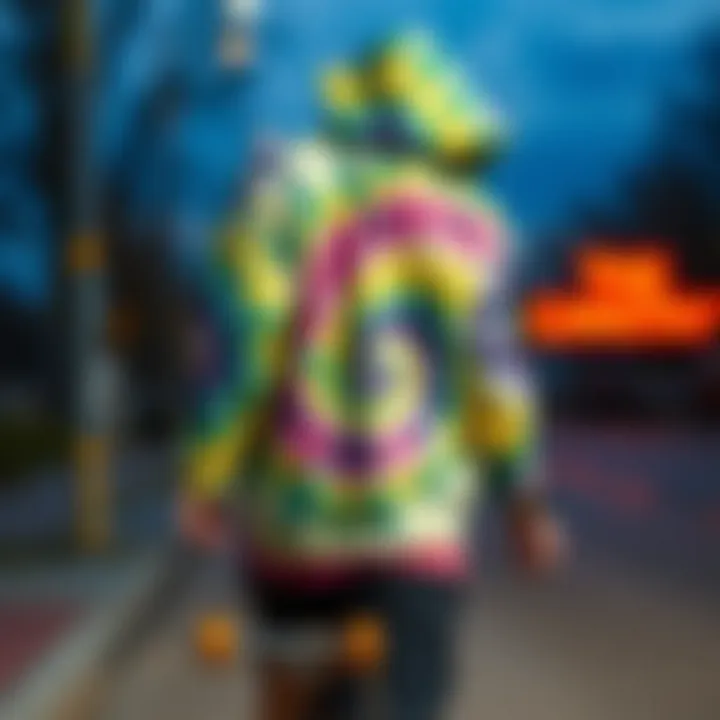 Magnificent The Cultural Relevance of Tie Dye Anime Hoodies in Skateboarding