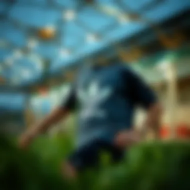 Sustainable practices related to the production of Adidas raglan shirts