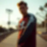 Adidas raglan shirt showcasing its unique sleeve design