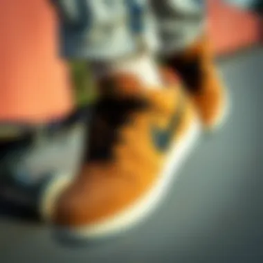 Notable An In-Depth Look at Nike Tan and Black Shoes in Skate Culture