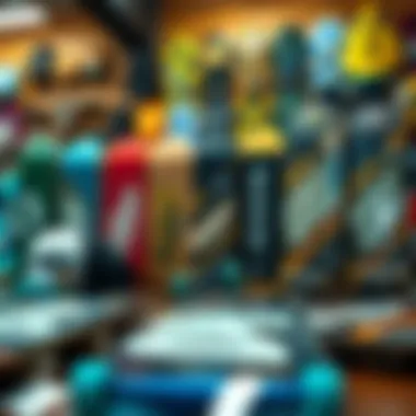 Diverse Product Range of Baker Skateboards A collection of Baker Skateboards products displayed