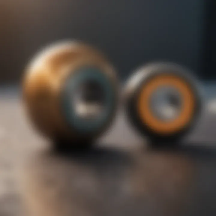 Comparison of skateboard ball bearing materials