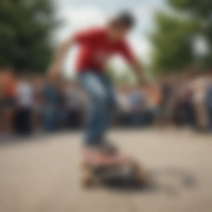 Historic photographs illustrating the evolution of skateboarding in Canada