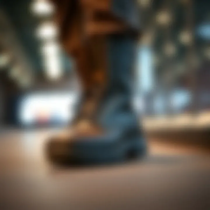 Stylish Champion boots showcasing design elements