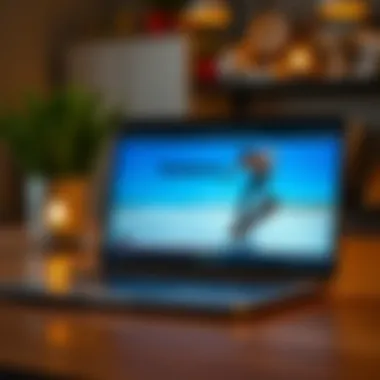 Skateboard tutorial video on a laptop screen