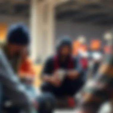 Individuals sharing tips in a skateboarding forum