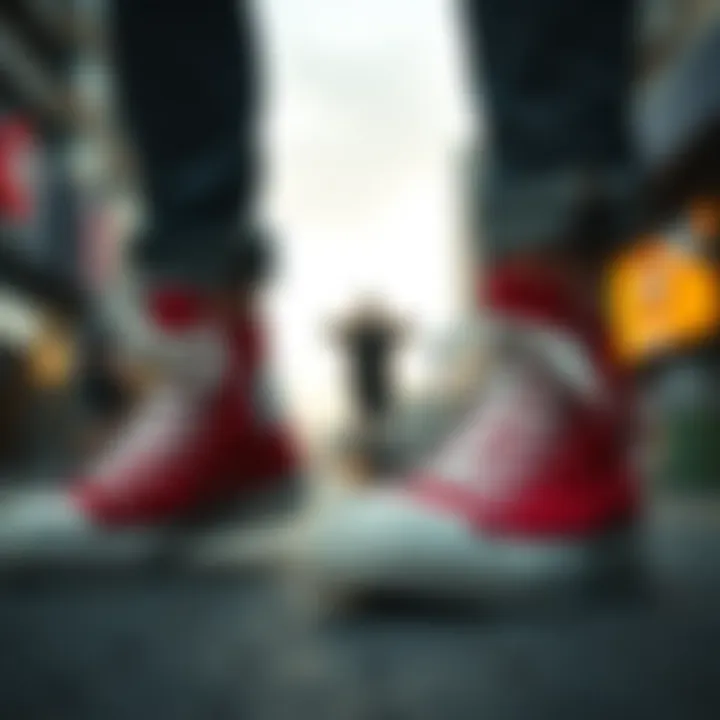 Converse High Tops in Modern Fashion A fashion-forward individual styling Converse high tops