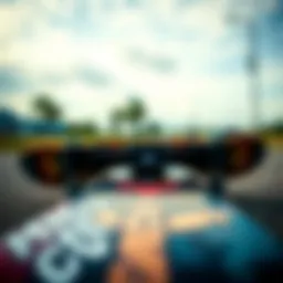 Skateboard deck with artistic graphics