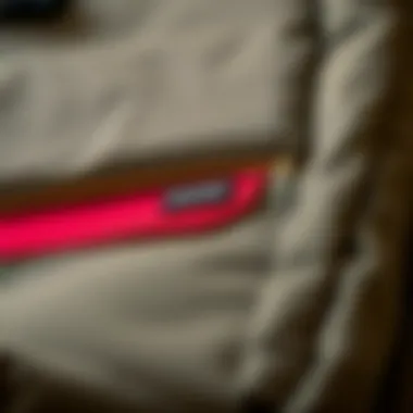 Quality Materials of Dakine Campus 25L Close-up of Dakine Campus 25L materials and stitching