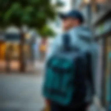 Urban Style with Dakine Campus 25L Stylish Dakine Campus 25L backpack in urban setting