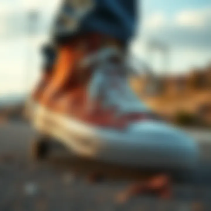 Design features of modern skate chucks