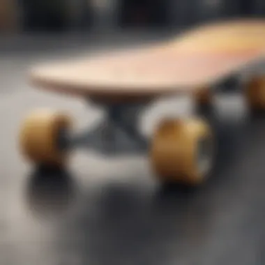 Chart showcasing skateboard shapes and their influence on maneuverability