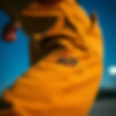 Unmatched Durability of Dickies Close-up of Dickies long pants showcasing durability