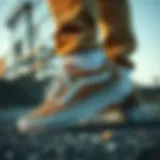 Vans footwear showcasing sustainable materials