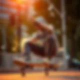 Urban clothing embodying skate culture