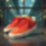 Trendy Nike Blazers displayed on a modern background