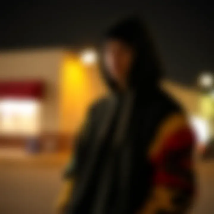 Fashion Meets Function: Baylen Levine Hoodie Style Baylen Levine hoodie styled in a fashionable urban outfit