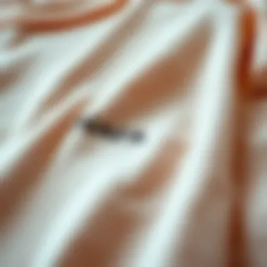 Premium Fabric Quality in Oversized Fashion Close-up of fabric texture showcasing quality and comfort