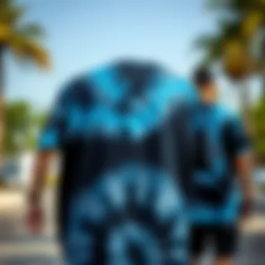 Notable Exploring Black and Blue Tie Dye Shirts in Skate Culture
