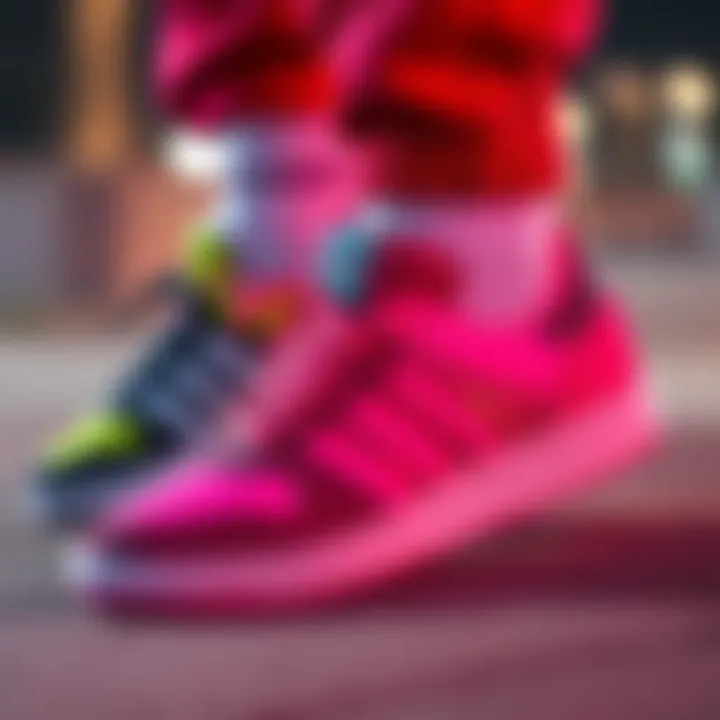 Trendy color combinations of Adidas sneakers