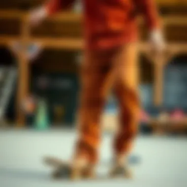 Historical evolution of carpenter pants