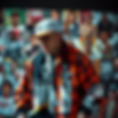 Collaborative Artistry in Streetwear A collage of Crooks and Castles collaborations with various artists