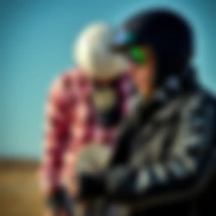 Fashionable Skateboard Gear with Dickie Set Slim Fit Fashionable skateboard gear displayed together