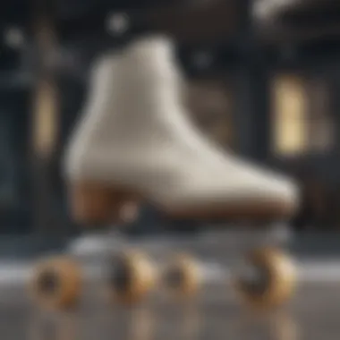 Elegant design of Edea skates showcasing craftsmanship