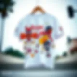 Bold Enjoi t-shirt design showcasing skate culture motifs