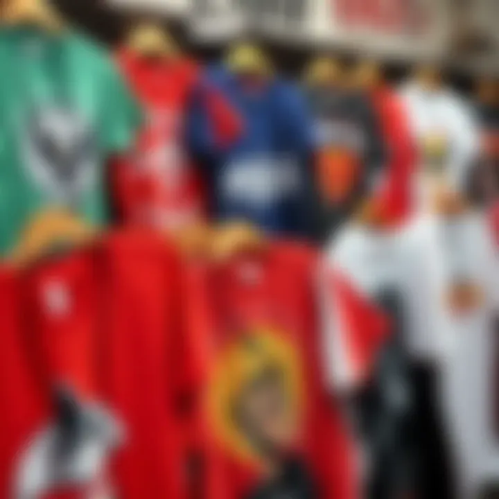 Diverse Styles of Enjoi T-Shirts Colorful display of various Enjoi t-shirt styles and designs