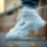 Profile View of Fila Disruptor II Stylish profile view of the Fila Disruptor II in white.