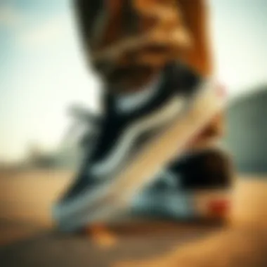 Detailed look at the innovative features of Vans Pro Black and White