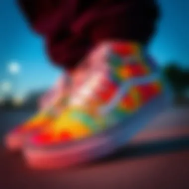 Exploring Mens Tie Dye Vans: A Blend of Style and Skate Culture Summary