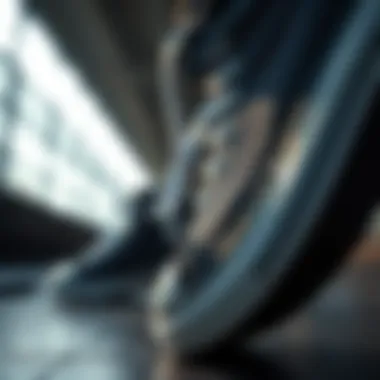 Innovative Design Features of Converse Shoes Close-up of innovative features in the latest Converse shoe design