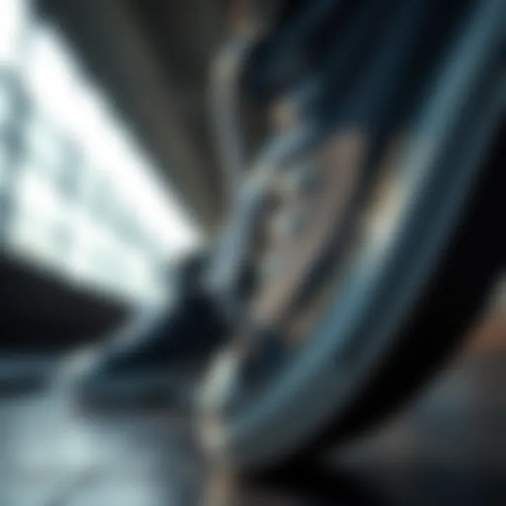 Innovative Design Features of Converse Shoes Close-up of innovative features in the latest Converse shoe design