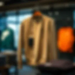 Stylish Nike Essential Crew Sweatshirt on display