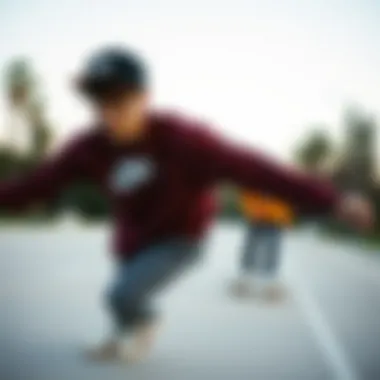 Different styling options for the Nike Heritage Crewneck Sweatshirt