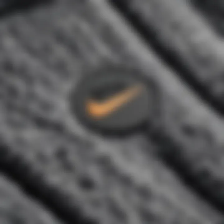 A close-up view showcasing the plush texture of the Club Fleece material