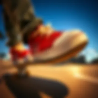 Performance Metrics of DC Shoes Performance metrics of DC shoes during skating