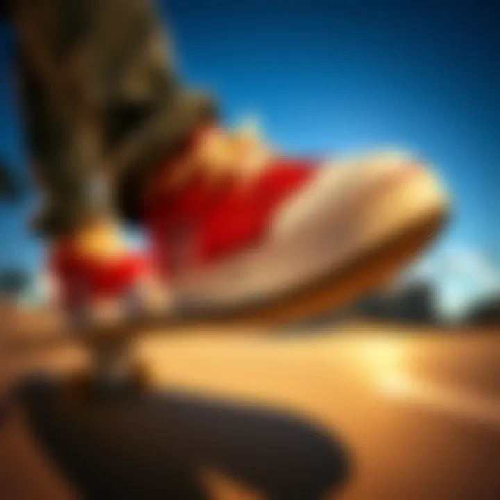 Performance Metrics of DC Shoes Performance metrics of DC shoes during skating