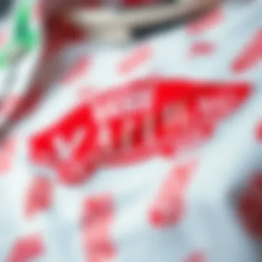 Texture Details of the Iconic Vans Shirt Close-up of the fabric texture of the Vans shirt