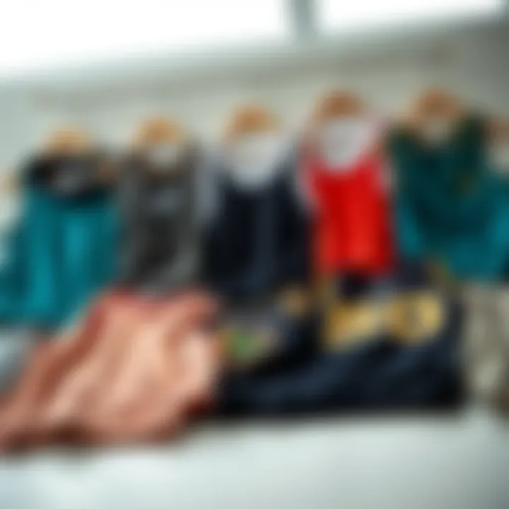 Collection of Different Tank Shirt Styles Various tank shirt styles arranged aesthetically