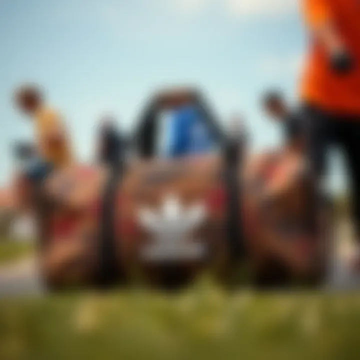 Showcase of Adidas Weekend Bag Models Adidas weekend bag showcasing various models