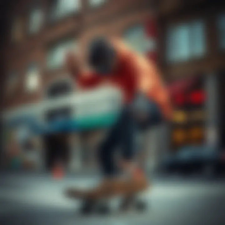 Skateboarding in Style with Spy HD+ Polarized Goggles Skateboarder wearing Spy HD+ goggles in an urban environment