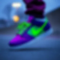 Exploring the Aesthetic and Functional Appeal of Nike Purple and Green Shoes Introduction