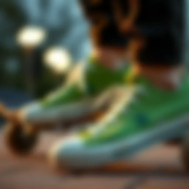 Exploring the Converse One Star Green: A Staple in Skate Culture Summary
