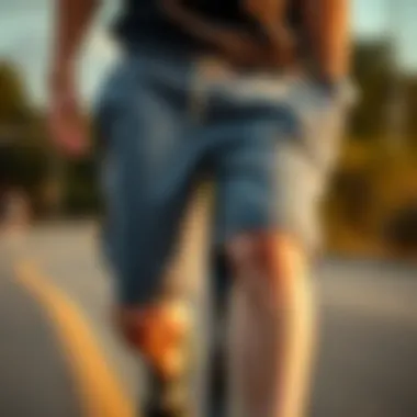 High-Quality Skateboarding Sweat Shorts High-quality sweat shorts designed for skateboarding