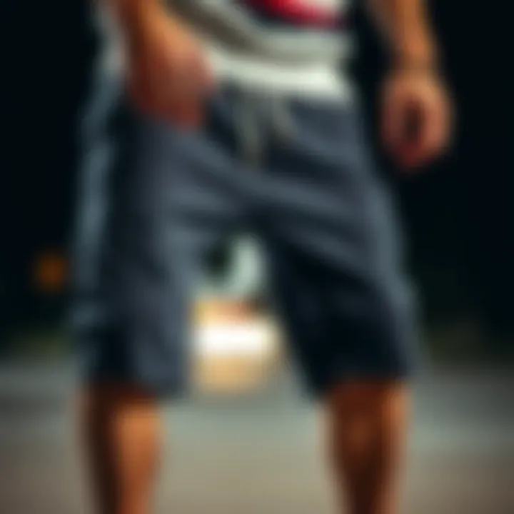 Stylish Sweat Shorts for Skateboarding Stylish sweat shorts that enhance skateboarding style