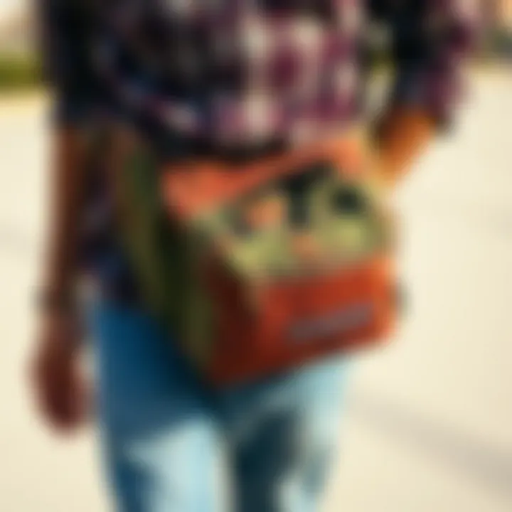 Everyday Use of Jansport Waistpack Jansport Waistpack being worn during a casual daily outing